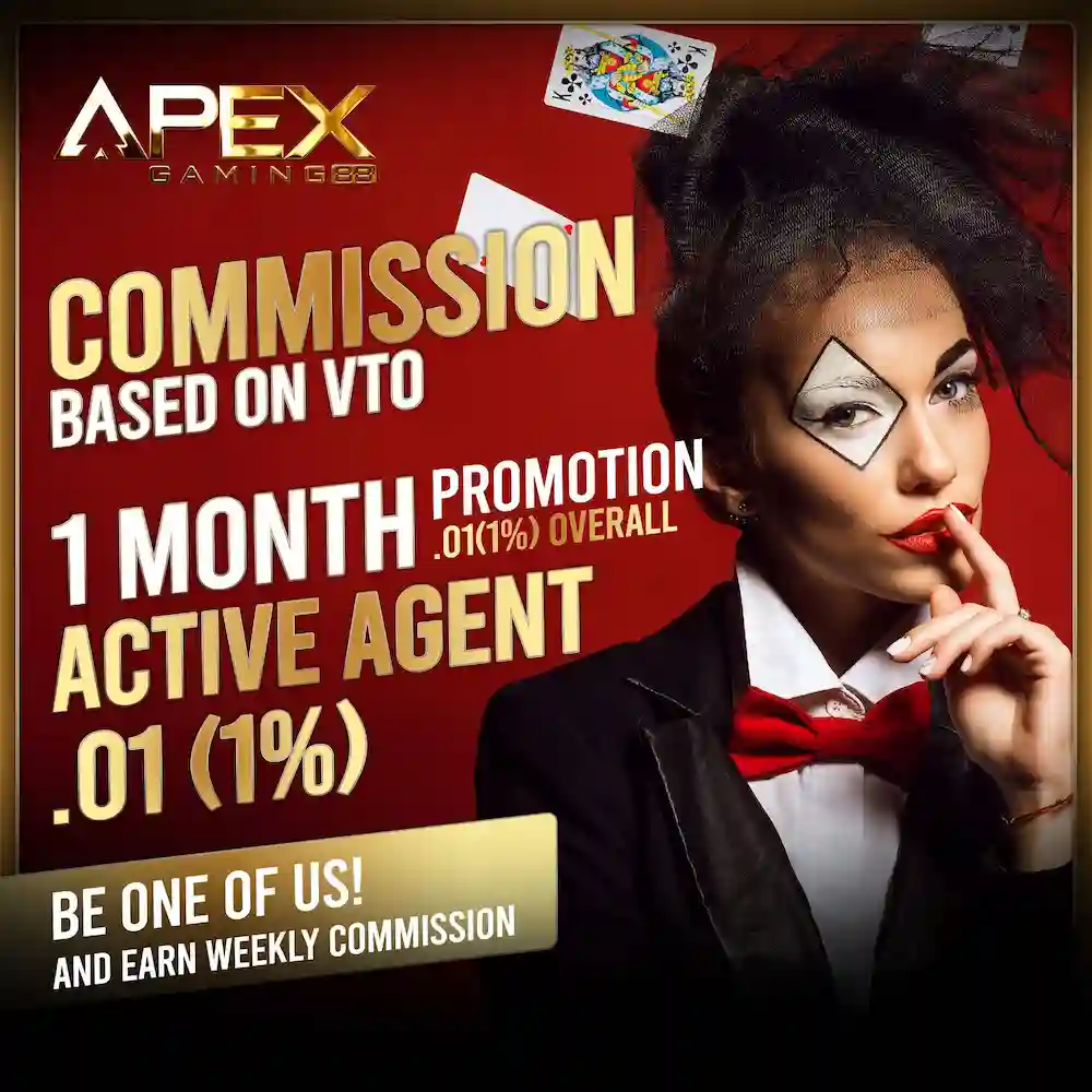 Active Agent at ApexGaming88. Be One Of Us- Agent Program