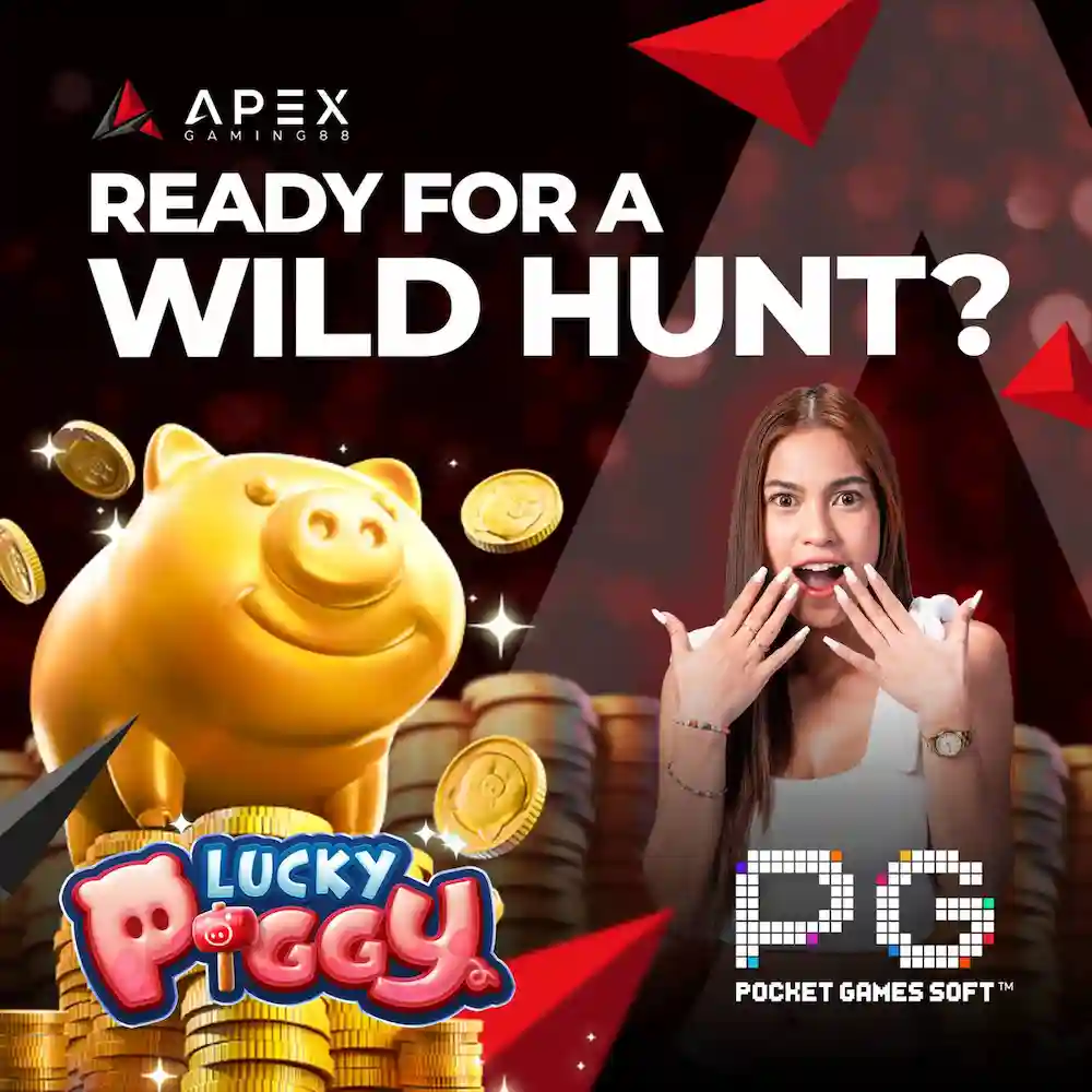 Ready For A Wild Hunt? Play Lucky Piggy Slot Game By Pocket Games Soft at ApexGaming88 - How To Register