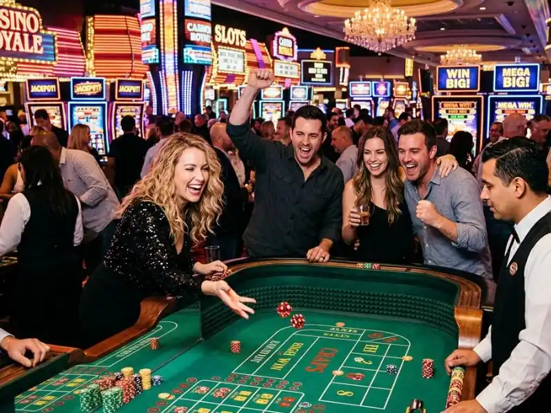 Player enjoying a lively slot machine game in 55bmw slot casino fun and excitement come to life in the casino