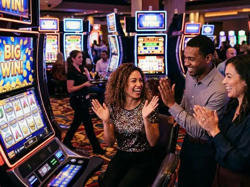 Player enjoying casino spins and wins in a ph pasay casino online game