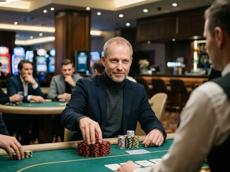 best online casino free bonus no deposit the player felt confident with every bet focused player placing bets confidently