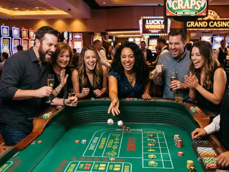 Players enjoying sound of winning chips on Apaldo Casino during online table game
