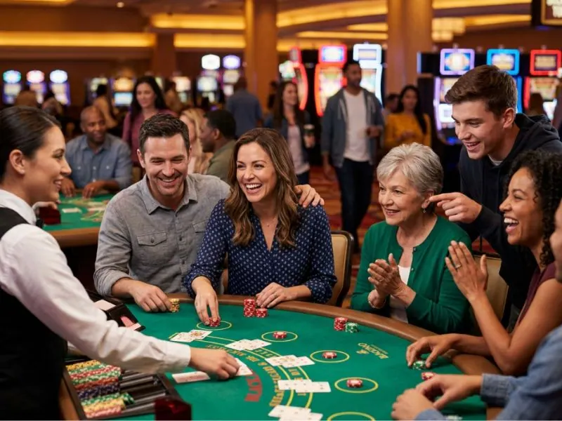 C88 Casino player receives consistently good cards during online card game session