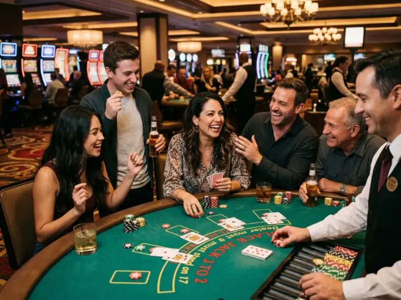 Player enjoying the thrill of winning on Kkjili Casino during online gaming session