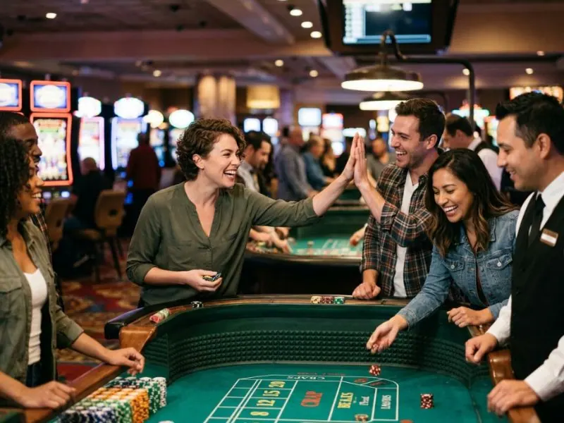Royal888 Casino.net register player smiling as a bonus round begins in an online slot game