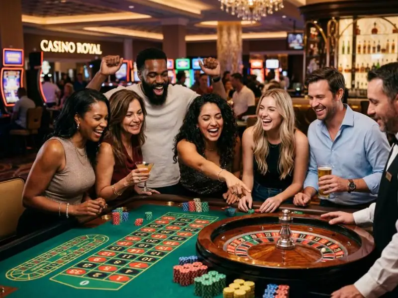 Player enjoying casino atmosphere on YY777 Casino login register Philippines platform