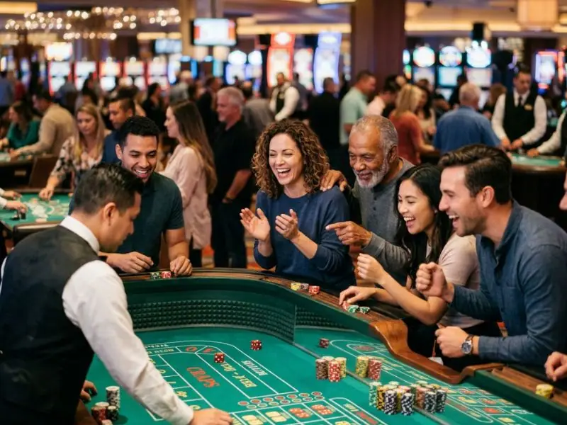 Player in a joyful winning mood at YY777 Casino login register Philippines platform
